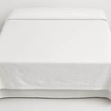 Lençol de Cobrir Casal Branco Algodão - 230x250cm