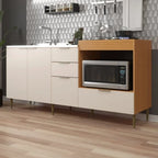 Cozinha Modulada 6 Portas e 2 Gavetas Alice